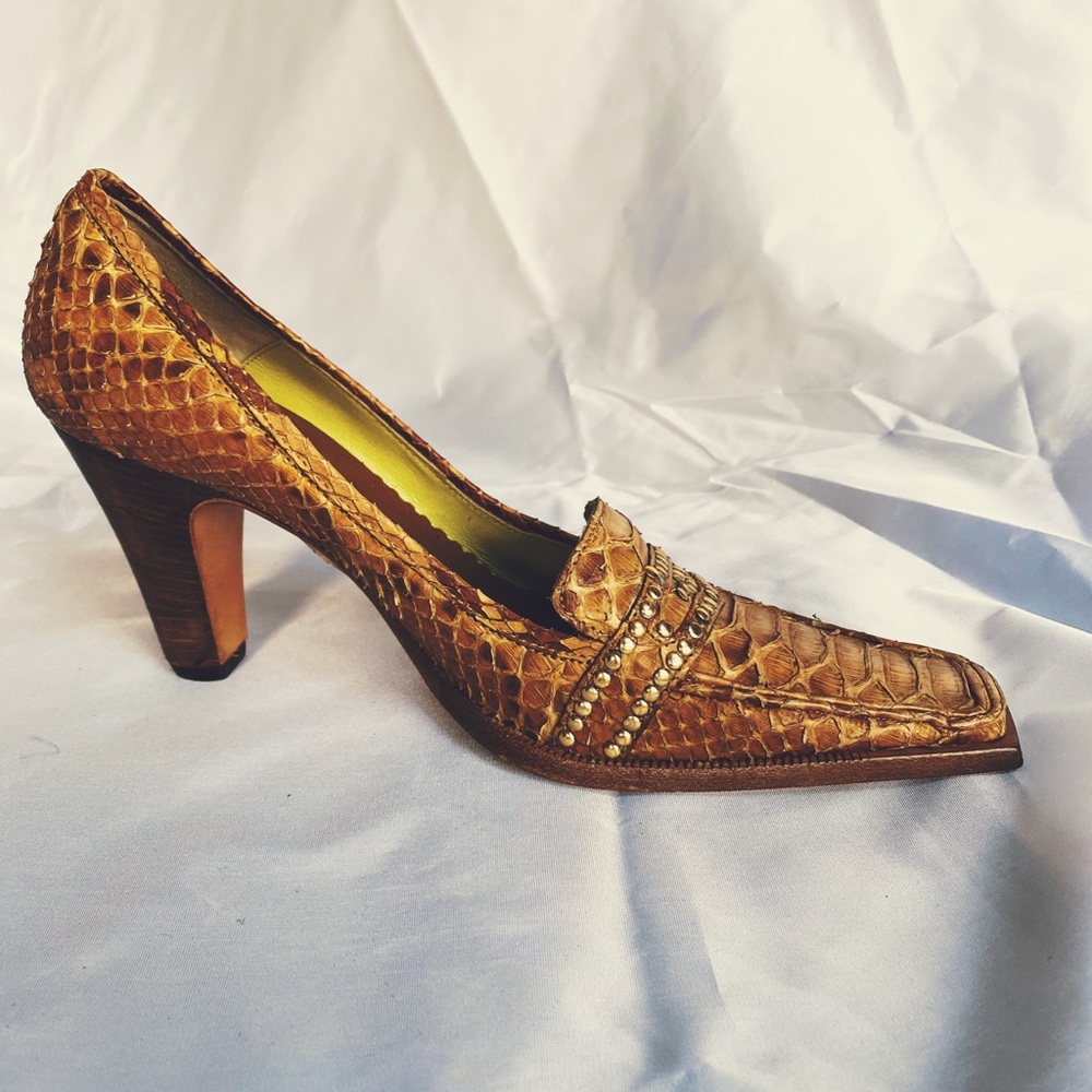 Francesco Sacco Python Pump Made in Italy